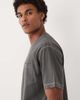 ASOS DESIGN ASOS DESIGN heavyweight relaxed T-shirt with pocket in washed charcoal-Gray - 3