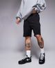 ASOS DESIGN ASOS DESIGN heavyweight slim shorts in scuba-style fabric in black - 4
