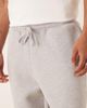 ASOS DESIGN ASOS DESIGN heavyweight tapered sweatpants in scuba-style fabric in gray heather - 2