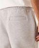 ASOS DESIGN ASOS DESIGN heavyweight tapered sweatpants in scuba-style fabric in gray heather - 4