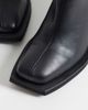 ASOS DESIGN ASOS DESIGN heeled chelsea boots with angled toe in black - 2