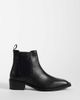 ASOS DESIGN ASOS DESIGN heeled chelsea boots with concealed gusset in black leather - 1