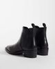 ASOS DESIGN ASOS DESIGN heeled chelsea boots with concealed gusset in black leather - 4