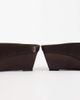 ASOS DESIGN ASOS DESIGN Hendrix toe thong wedge in chocolate-Brown - 4