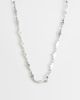 ASOS DESIGN ASOS DESIGN hexagon link chain necklace in silver tone - 1