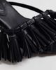 ASOS DESIGN ASOS DESIGN Hibernate tassel mid heeled mules in black - 2
