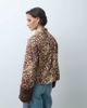 ASOS DESIGN ASOS DESIGN high collar formal coat with faux fur cuffs in pony skin-Brown - 4