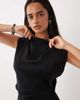 ASOS DESIGN ASOS DESIGN high neck pleated bodice dress in black - 3