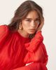 ASOS DESIGN ASOS DESIGN high neck ruched belt detail maxi dress in red - 2