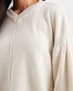 ASOS DESIGN ASOS DESIGN high v banana sleeve sweater in cream-White - 4