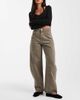 ASOS DESIGN ASOS DESIGN high waist barrel jeans in khaki-Brown - 1