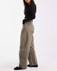 ASOS DESIGN ASOS DESIGN high waist barrel jeans in khaki-Brown - 3
