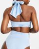 ASOS DESIGN ASOS DESIGN high waist bikini bottom in blue-Blues - 2