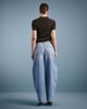 ASOS DESIGN ASOS DESIGN high waisted barrel jean in pale vintage wash-Blue - 2