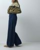 ASOS DESIGN ASOS DESIGN high waisted wide leg jean in rinse set-Navy - 1