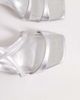 ASOS DESIGN ASOS DESIGN Highgate mid block heel sandals in silver - 2
