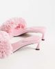 ASOS DESIGN ASOS DESIGN Holden raffia mid-height heeled sandals in pink - 3