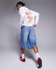 ASOS DESIGN ASOS DESIGN hoodie with Mango prints in white - 4
