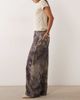 ASOS DESIGN ASOS DESIGN horseshoe barrel leg jean in camo print-MULTI - 3