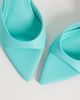 ASOS DESIGN ASOS DESIGN Hotline pointed heeled mules in Turquoise-Blue - 2