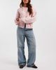 ASOS DESIGN ASOS DESIGN Hourglass Circular Design Collection wide leg dad jeans in light vintage wash-Blue - 1