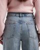 ASOS DESIGN ASOS DESIGN Hourglass Circular Design Collection wide leg dad jeans in light vintage wash-Blue - 4