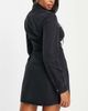 ASOS DESIGN ASOS DESIGN Hourglass denim fitted shirt dress in washed black - 2