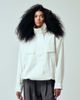 ASOS DESIGN ASOS DESIGN iconic funnel neck sports jacket in ivory-White - 1