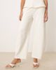 ASOS DESIGN ASOS DESIGN interlock barrel leg sweatpants in coconut milk - part of a set-White - 2