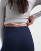 ASOS DESIGN ASOS DESIGN interlock leggings in navy - 4