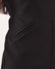 ASOS DESIGN ASOS DESIGN interlock structured funnel neck mini dress in black - 3