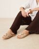 ASOS DESIGN ASOS DESIGN Jade knotted espadrille mules in natural-Neutral - 1