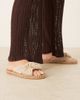 ASOS DESIGN ASOS DESIGN Jade knotted espadrille mules in natural-Neutral - 4