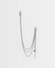 ASOS DESIGN ASOS DESIGN jeans chain with emerald stone in silver - 1