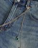 ASOS DESIGN ASOS DESIGN jeans chain with emerald stone in silver - 2