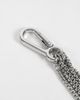 ASOS DESIGN ASOS DESIGN jeans chain with emerald stone in silver - 3