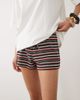 ASOS DESIGN ASOS DESIGN jersey crochet shorts in multi striped print - part of a set - 2