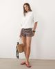 ASOS DESIGN ASOS DESIGN jersey crochet shorts in multi striped print - part of a set - 4