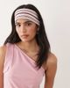 ASOS DESIGN ASOS DESIGN jersey headband in burgundy and pink-Multi - 1