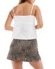 ASOS DESIGN ASOS DESIGN jersey mini skort in leopard print-Multi - 2