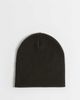 ASOS DESIGN ASOS DESIGN jersey rib skull beanie in brown - 1