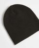 ASOS DESIGN ASOS DESIGN jersey rib skull beanie in brown - 2