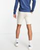 ASOS DESIGN ASOS DESIGN jersey skinny shorts with pintucks in beige-Neutral - 3