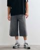 ASOS DESIGN ASOS DESIGN jort in longer length in washed gray - 1