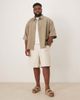ASOS DESIGN ASOS DESIGN jorts in mid length in stone-Neutral - 2