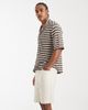 ASOS DESIGN ASOS DESIGN jorts in mid length in stone-Neutral - 3
