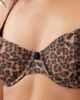 ASOS DESIGN ASOS DESIGN Kitty underwire bikini top in leopard-Brown - 2