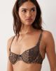 ASOS DESIGN ASOS DESIGN Kitty underwire bikini top in leopard-Brown - 4