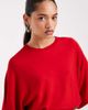 ASOS DESIGN ASOS DESIGN knit batwing waisted top in red - 3