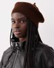 ASOS DESIGN ASOS DESIGN knit beret in chocolate-Brown - 1